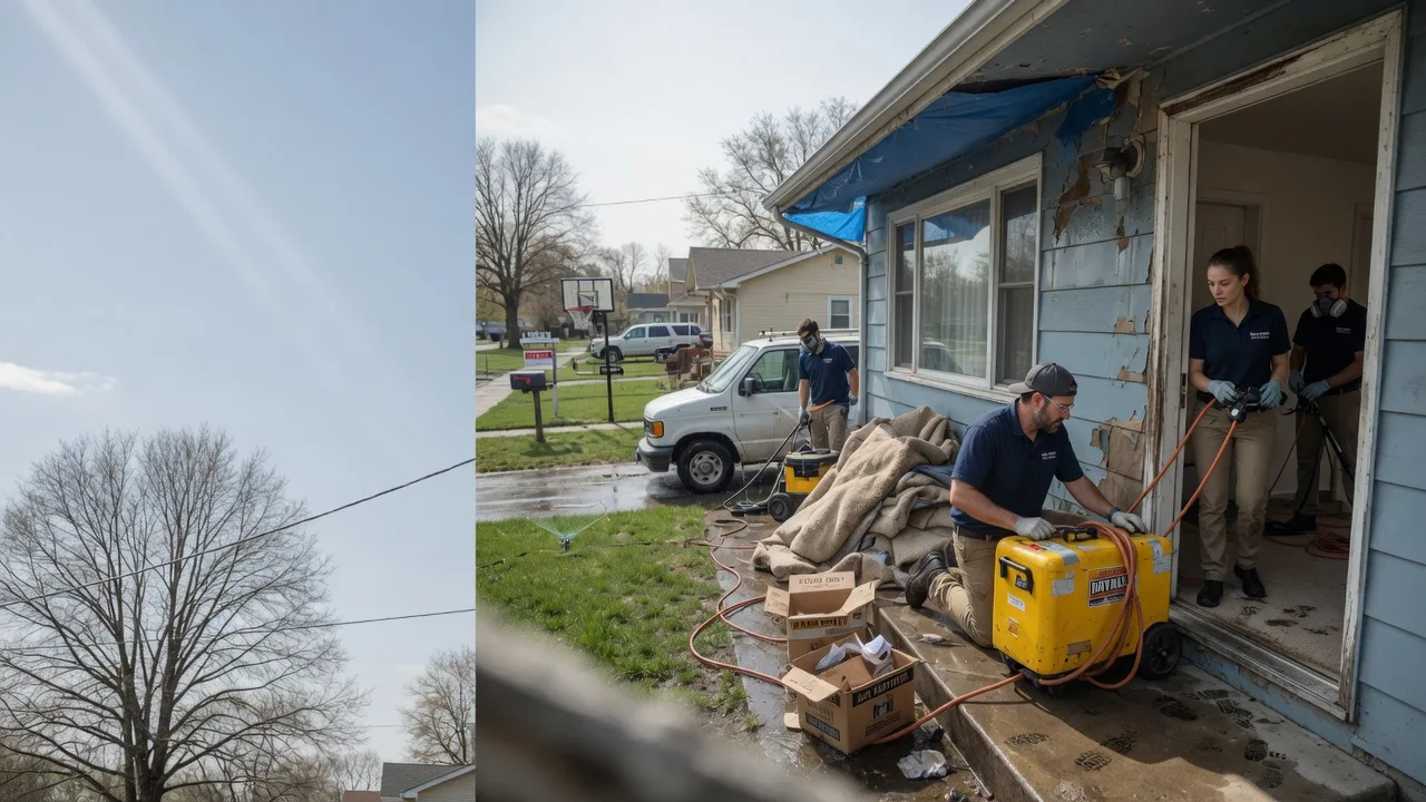 Basement Flood Cleanup in Great Falls, VA near me